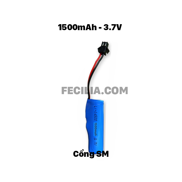 Pin sạc Lion 1500mah - 3.7V, SM2P