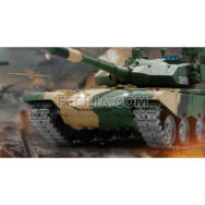 Xe Tăng Điều Khiển Từ Xa 99A Bánh Xích Kim Loại có thể leo nhiều địa hình 72cm Pin 2h | XDKTX344