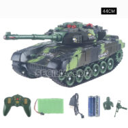 Xe tăng điều khiển từ xa Bánh xích có Nhạc 32cm - 55cm cho bé | XDKTX341