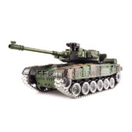 Xe Tăng điều khiển từ xa T90 màu Ca mo rằn ri bắn đạn đồ chơi trẻ em vận động | XDKTX346