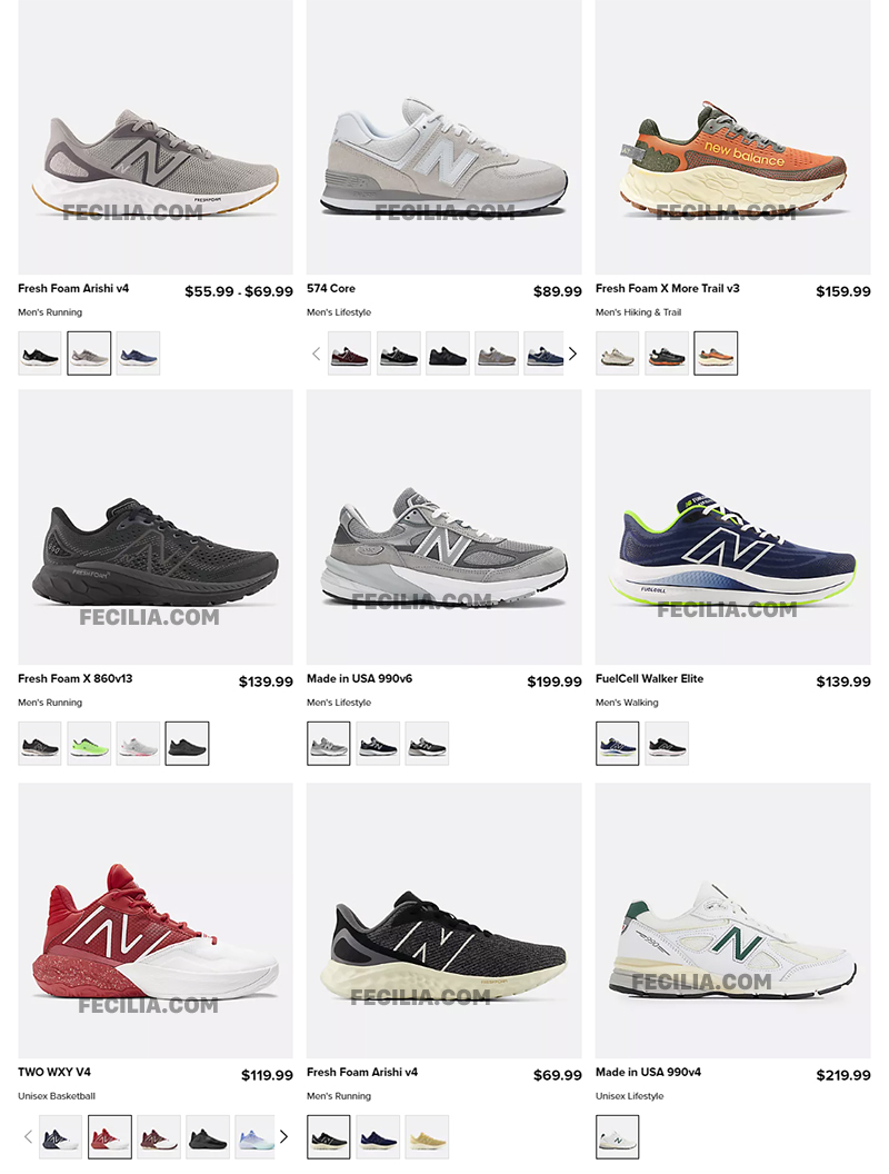 Các mẫu giày New Balance
