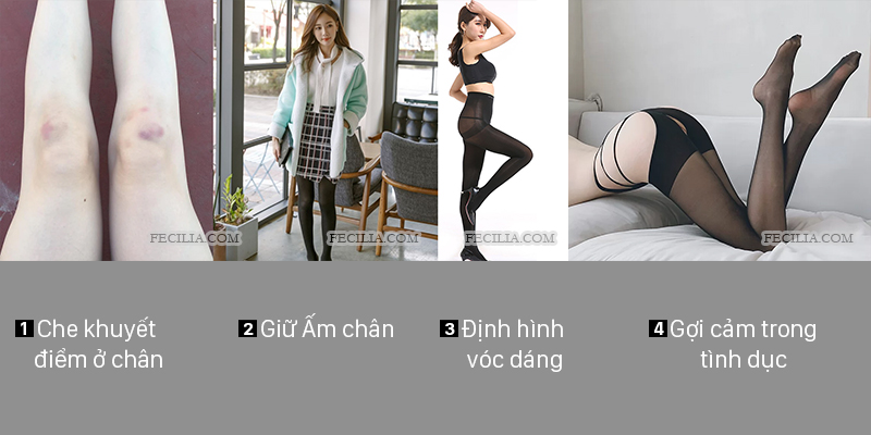 Công dụng của tất lưới