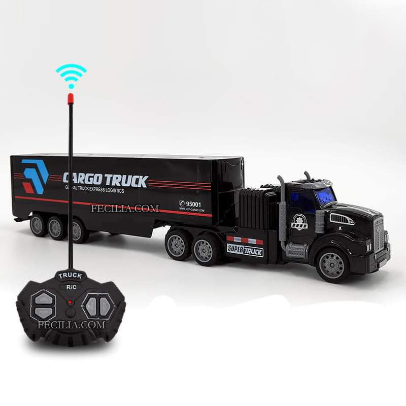 Đồ chơi xe Container điều khiển từ xa 1:48 pin sạc