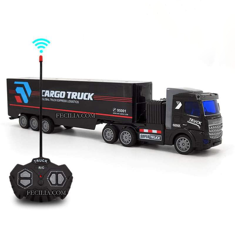 Đồ chơi xe Container điều khiển từ xa 1:48 pin sạc