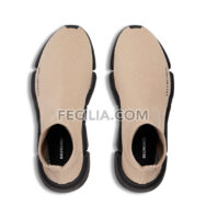 Giày Balenciaga Speed 2.0 recycled knit màu beige REP 1:1 cho nam nữ | SNKN088