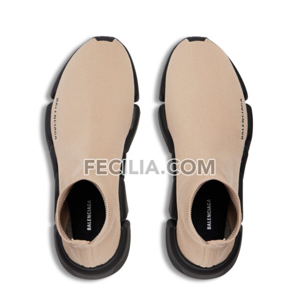 Giày Balenciaga Speed 2.0 recycled knit màu beige REP 1:1 cho nam nữ | SNKN088
