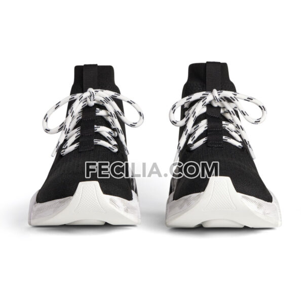 Giày Balenciaga Speed - LACE-UP GRAFFITI REP 1:1 Nam Nữ cổ chun có dây | SNKN086
