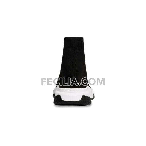 Giày Balenciaga Speed - Speed Recycled Knit Sneaker Black/White REP 1:1 Nam Nữ cổ chun đế Đen trắng | SNKN083