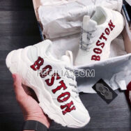 Giày Sneaker, Giày Thể Thao Nữ MLB Boston đế cao hàng cao cấp | SNKN072