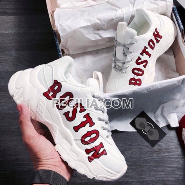Giày Sneaker, Giày Thể Thao Nữ MLB Boston đế cao hàng cao cấp | SNKN072