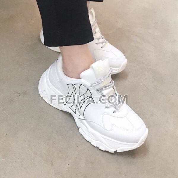 Giày sneaker Nữ đẹp MLB, NY đế cao | SNKN070