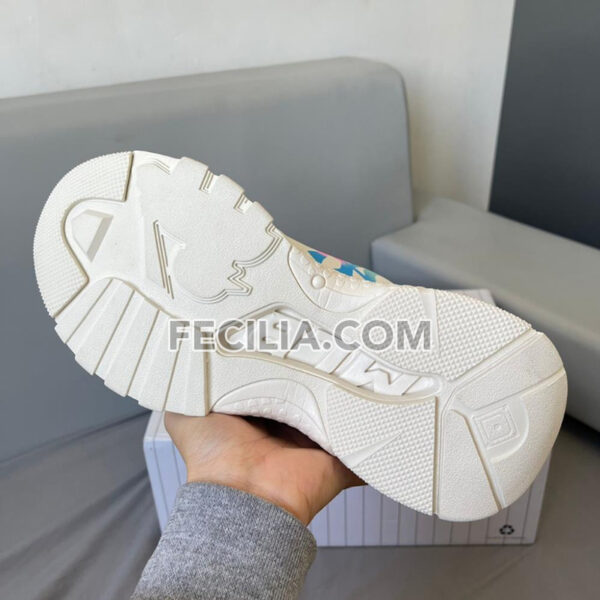 Giày Sneaker Nữ nhiều màu BigBall Chunky A Gradient Classic Monogram hàng REP 1:1 đế cao | SNKN077