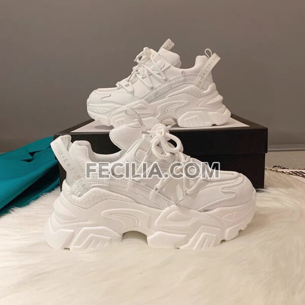 Giày Sneaker Nữ Ulzzang đế cao hàng Quảng Châu | SNKN071