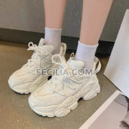 Giày Sneaker Nữ Ulzzang đế cao hàng Quảng Châu | SNKN071