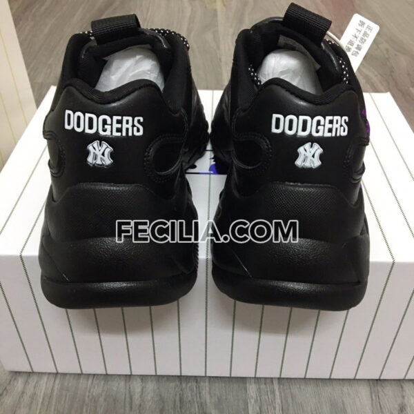 Giày thể thao Sneaker Dodgers Nữ MLB đế cao màu Đen | SNKN081