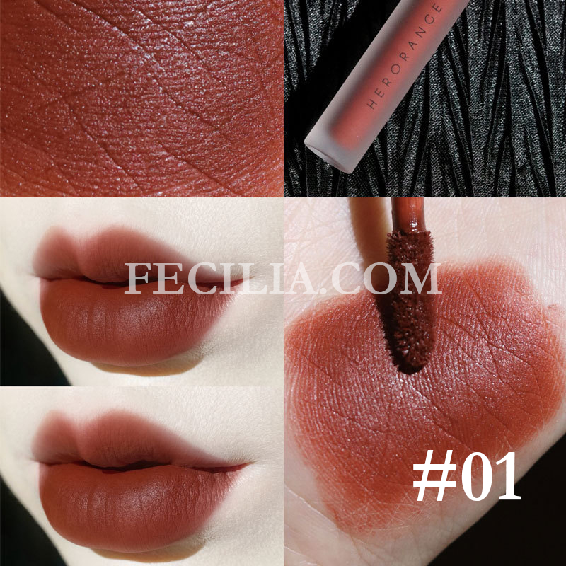 Son Kem Herorange Fluffy lip Glaze