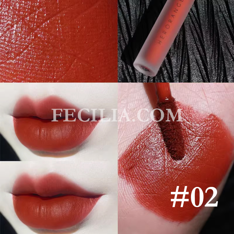 Son Kem Herorange Fluffy lip Glaze