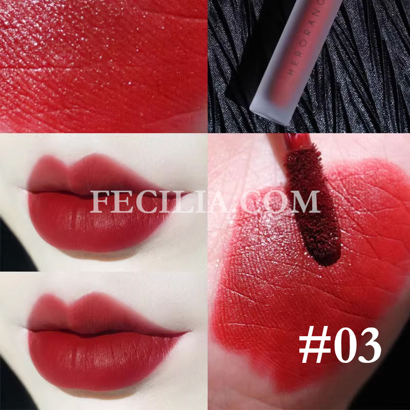 Son Kem Herorange Fluffy lip Glaze