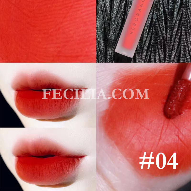 Son Kem Herorange Fluffy lip Glaze
