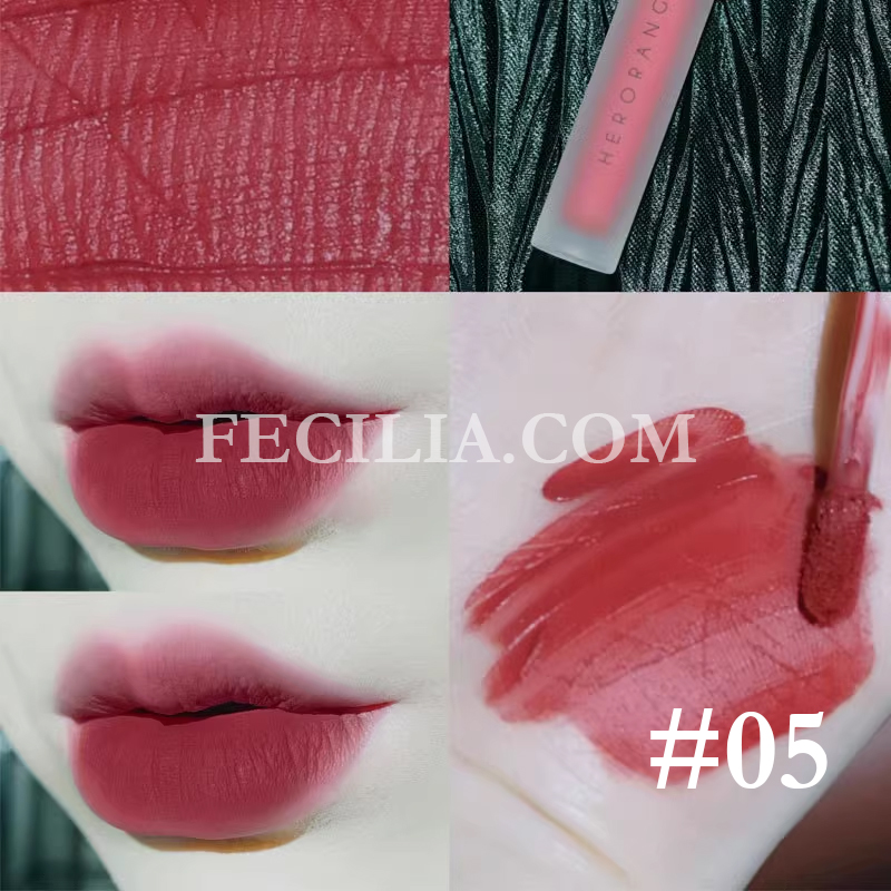 Son Kem Herorange Fluffy lip Glaze
