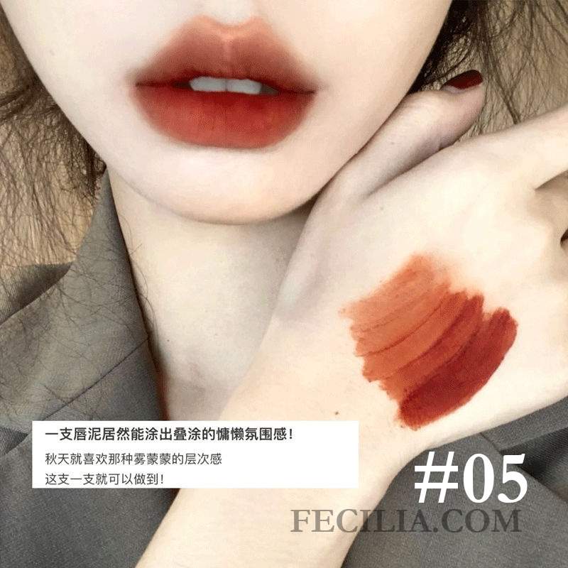 Son Kem lì Herorange mềm mịn mờ chống thấm nước chống khô môi lâu trôi