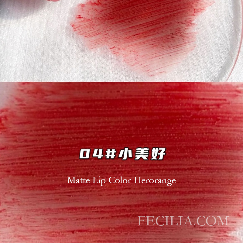 Son Matte Lip Color Herorange chống thâm lâu trôi