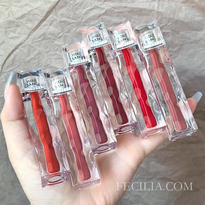 Son Tint bóng Herorange Mirror Light Lip Glaze