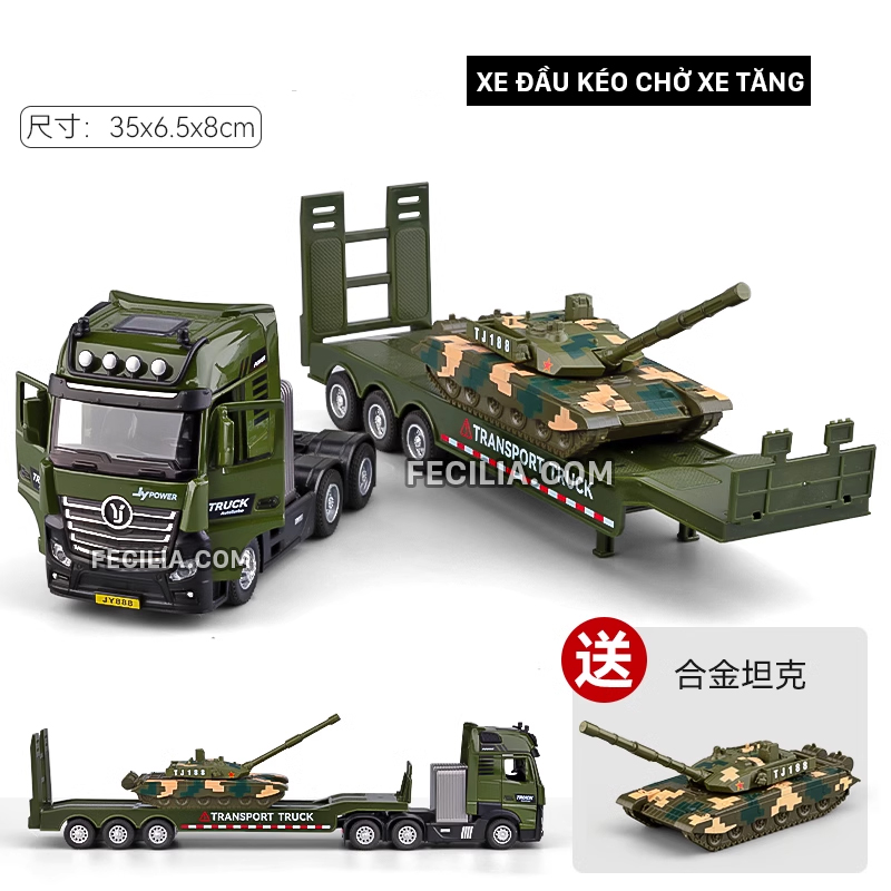 Xe Đầu kéo chở xe Tăng