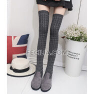 Bốt Len cổ cao qua đầu gối thời trang Thu đông BOOTSNU141