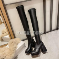 Bốt Nữ cổ cao qua đầu gối sành điệu BOOTSNU135