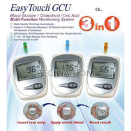 Bộ Que Thử Đường Huyết, Mỡ Máu dùng cho máy Easy Touch ET322 Rossmax MDH019