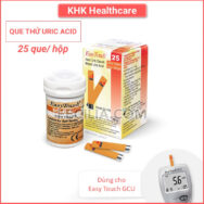 Bộ Que Thử Đường Huyết, Mỡ Máu dùng cho máy Easy Touch ET322 Rossmax MDH019