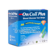 Hộp 25 Que thử máy đo đường huyết On-Call Plus chính hãng MDH017