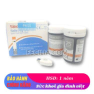 Hộp 50 que Axit Uric, 50 kim chích máu dùng cho máy đo đường huyết Sinocare AQ UG MDH021