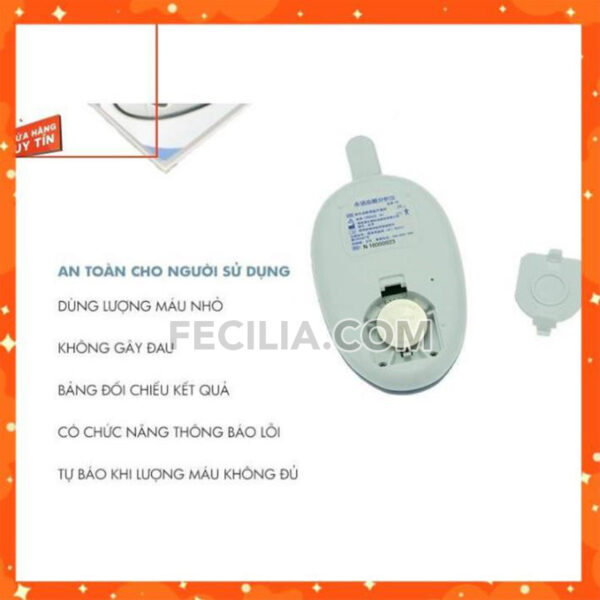 Máy đo đường huyết Gluco Leader chính hãng kèm que thử MDH023