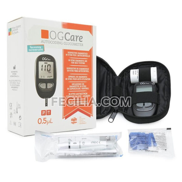 Máy Đo Đường Huyết Ogcare chính hãng kèm 25 que thử | MDH016