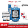 Máy đo đường huyết và Axid Uric Sinocare Safe AQ UG 2 trong 1