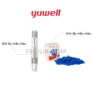 Máy đo đường huyết Yuwell 710 chính hãng kèm 60 Que thử | MDH013