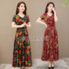 Đầm liền thân Size lớn váy dài kiểu dáng chữ A |FAW380