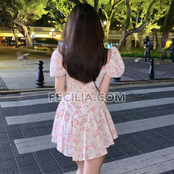 Đầm Mini váy voan xếp ly dễ thương | FAW415