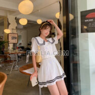 Đầm Nữ sinh năng động chữ A |FAW438
