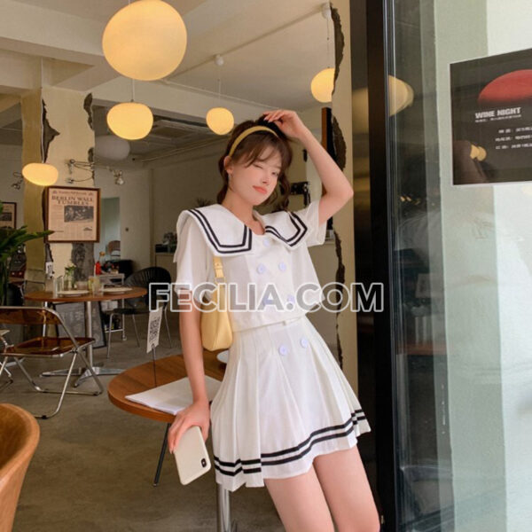 Đầm Nữ sinh năng động chữ A |FAW438
