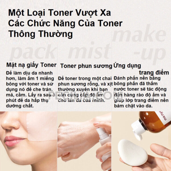 Nước Cân Bằng Ma:nyo Bifida Biome Ampoule Toner 210ml/400ml |TONER008