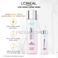Nước Hoa Hồng L'oreal paris glycolic bright peeling toner 128ml | TONER007