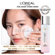 Nước Hoa Hồng L'oreal paris glycolic bright peeling toner 128ml | TONER007