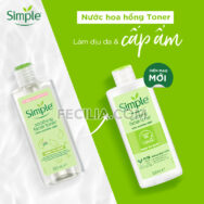 Nước hoa hồng Simple Toner cân bằng độ ẩm da 200ml |TONER001