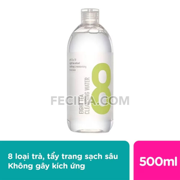 Nước Tẩy trang 8 Loại Trà Bom Eight Tea Cleansing water 500ml |NTT018