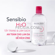 Nước Tẩy Trang Bioderma Sensibio cho da nhạy cảm 500ml |NTT048