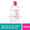 Nước Tẩy Trang Bioderma Sensibio H20 cho da nhạy cảm 500ml |NTT005