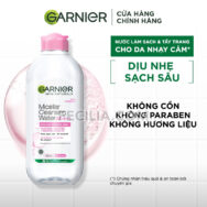 Nước Tẩy Trang Garnier Micellar Cleansing Water 400ml làm sạch sâu dịu nhẹ |NTT037